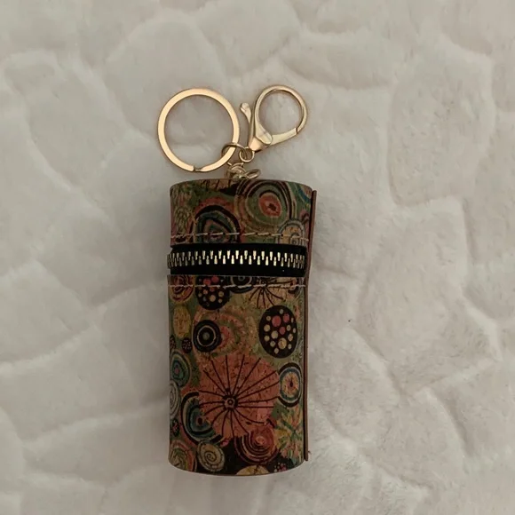Colorful Patterned Keychain Pouch - Picture 1 of 3